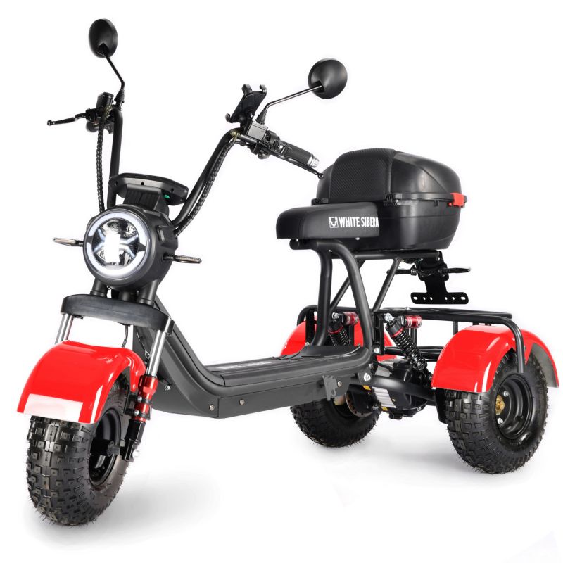 Электротрицикл WHITE SIBERIA TRIKE MINI 2000W